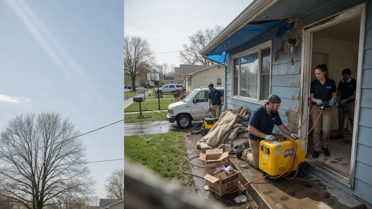 Basement Flood Cleanup in Washburn, IL near me